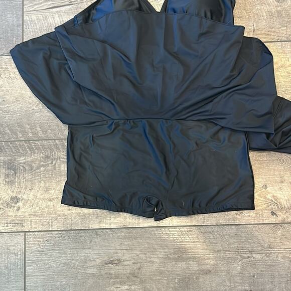 NWOT Summer Mae Tummy Control Once Piece Swimsuit Dress Size XL - Picture 8 of 9